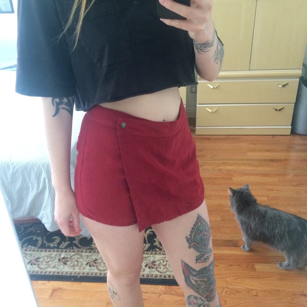 Jewel-toned Skort